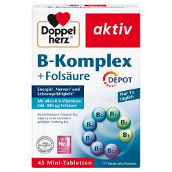 Doppelherz aktiv B-Komplex + Folsäure von Queisser Pharma GmbH & Co. KG