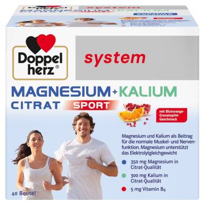 Doppelherz system MAGNESIUM + KALIUM CITRAT von Queisser Pharma GmbH & Co. KG