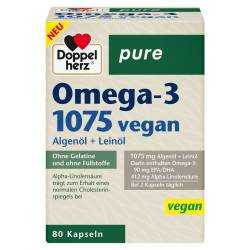 Doppelherz pure Omega-3 1075 vegan von Queisser Pharma GmbH & Co. KG