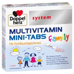 Doppelherz system MULTIVITAMIN MINI-TABS family von Queisser Pharma GmbH & Co. KG
