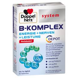 Doppelherz system B-Komplex ENERGIE + NERVEN + LEISTUNG von Queisser Pharma GmbH & Co. KG