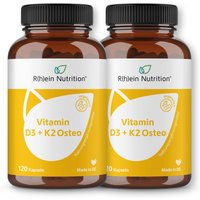 R(h)ein Nutrition Vitamin D3 + K2 Osteo 2.000 I.e. Vitamin D3 + 80 µg Vitamin K2 von R(h)ein Nutrition