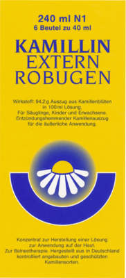KAMILLIN Extern Robugen L�sung 6X40 ml von ROBUGEN GmbH & Co.KG