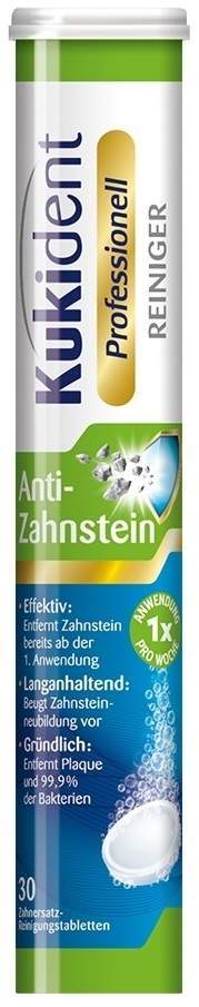 Kukident Anti Zahnstein 30 Tabletten von Reckitt Benckiser Deutschla