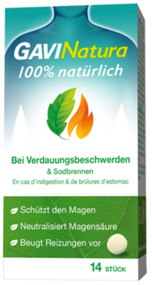 GAVINATURA nat�rlich bei Sodbrennen u. Verdauungsbeschwerden 14 St von Reckitt Benckiser Deutschland GmbH