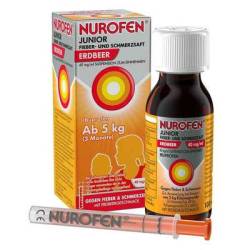 NUROFEN Junior Fieber-u.Schmerzsaft Erdbe.40 mg/ml 100 ml von Reckitt Benckiser Deutschland GmbH
