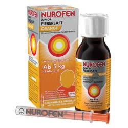NUROFEN Junior Fiebersaft Orange 20 mg/ml 100 ml von Reckitt Benckiser Deutschland GmbH