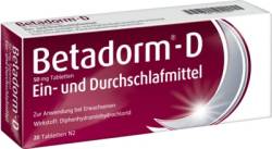 Betadorm-D von Recordati Pharma GmbH
