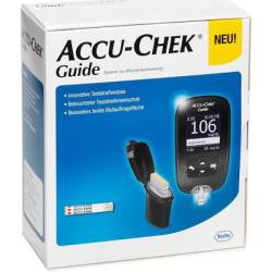 ACCU-CHEK Guide Blutzuckermessger�t Set mg/dl 1 St von Roche Diabetes Care Deutschland GmbH