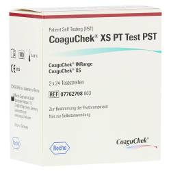 "COAGUCHEK XS PT Test PST 2x24 Stück" von "Roche Diagnostics Deutschland GmbH"