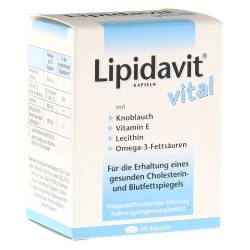 "LIPIDAVIT Vital Kapseln 50 Stück" von "Rodisma-Med Pharma GmbH"