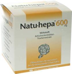 NATU HEPA 600 mg �berzogene Tabletten 100 St von Rodisma-Med Pharma GmbH