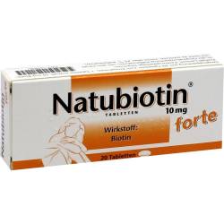 NATUBIOTIN 10 mg forte Tabletten von Rodisma-Med Pharma GmbH