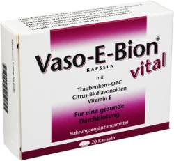 VASO-E-BION vital Kapseln 25,6 g von Rodisma-Med Pharma GmbH