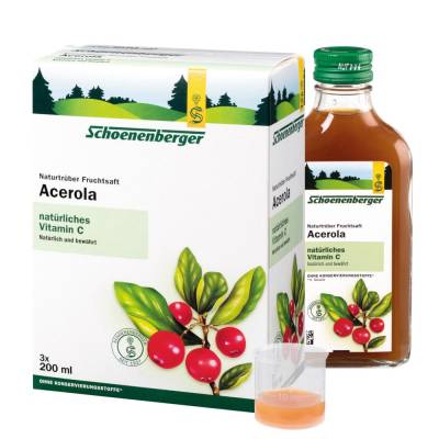 Schoenenberger Acerola Naturtrüber Fruchtsaft von SALUS Pharma GmbH