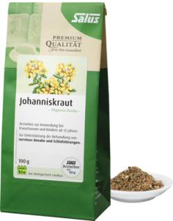 JOHANNISKRAUT ARZNEITEE Hyperici herba Bio Salus 100 g von SALUS Pharma GmbH