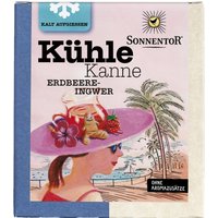 Sonnentor - Kühle Kanne Erdbeer-Ingwer Tee von SONNENTOR