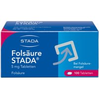 Folsäure Stada® 5 mg Tabletten, Vitaminpräparat zur Behandlung von Folsäuremangelzuständen von STADA (STADA Consumer Health Deutschland Gmbh)