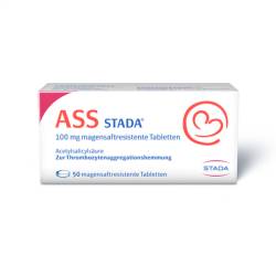 ASS STADA 100 mg magensaftresistente Tabletten 50 St von STADA Consumer Health Deutschland GmbH