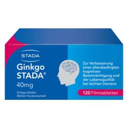 GINKGO STADA 40 mg Filmtabletten 120 St von STADA Consumer Health Deutschland GmbH