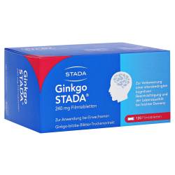 "Ginkgo STADA 240mg Filmtabletten 120 Stück" von "STADA Consumer Health Deutschland GmbH"