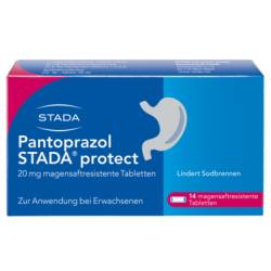 PANTOPRAZOL STADA protect 20 mg magensaftres.Tabl. 14 St von STADA Consumer Health Deutschland GmbH