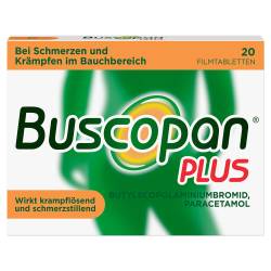 BUSCOPAN plus Filmtabletten 20 St Filmtabletten von A. Nattermann & Cie GmbH