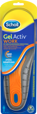 SCHOLL GelActiv Einlegesohlen Work men 2 St von Scholl's Wellness Company GmbH