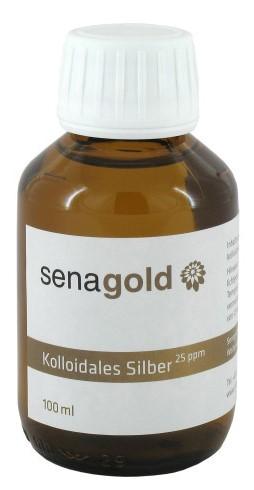 KOLLOIDALES Silber 25 ppm flüssig von Senagold Naturheilmittel GmbH