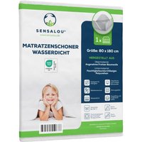 Sensalou Matratzenschoner Wasserdicht - Nässeschutz Matratzenauflage 80x180cm von Sensalou