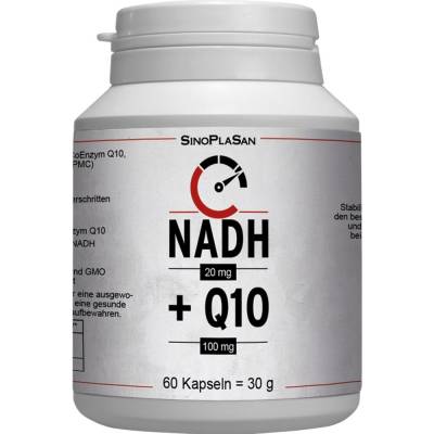 NADH 20mg + Q10 100mg von SinoPlaSan AG