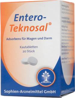 ENTERO TEKNOSAL Kautabletten 20 St von Sophien Arzneimittel GmbH
