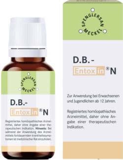 D.B. Entoxin N Tropfen 50 ml von Spenglersan GmbH