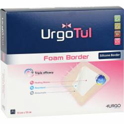 URGOTÜL Foam Border 10x10 cm Verband 10 St Verband von Urgo GmbH