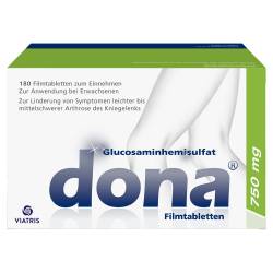 "Dona 750mg Filmtabletten 180 Stück" von "Viatris Healthcare GmbH - Zweigniederlassung Bad Homburg"