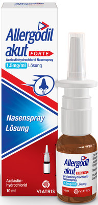 ALLERGODIL akut forte 1,5 mg/ml Nasenspray L�sung 10 ml von Viatris Healthcare GmbH