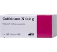 COFFEINUM N 0,2 g Tabletten 50 St von Viatris Healthcare GmbH