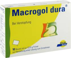 MACROGOL dura Plv.z.Herst.e.Lsg.z.Einnehmen 10 St von Viatris Healthcare GmbH