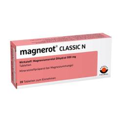 MAGNEROT CLASSIC N Tabletten 20 St von W�rwag Pharma GmbH & Co. KG