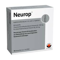 NEUROP Injektionsl�sung Ampullen 10X1 ml von W�rwag Pharma GmbH & Co. KG