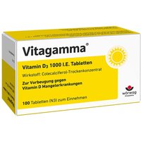 Vitagamma Vitamin D3 1000 I.E. Tabletten von WÃ¶rwag