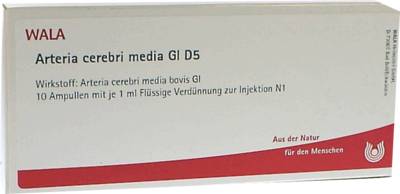 ARTERIA CEREBRI media GL D 5 Ampullen 10X1 ml von WALA Heilmittel GmbH