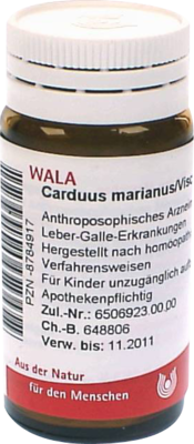 CARDUUS MARIANUS/VISCUM mali comp.Globuli 20 g von WALA Heilmittel GmbH