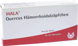 QUERCUS H�MORRHOIDALZ�PFCHEN 10X2 g von WALA Heilmittel GmbH