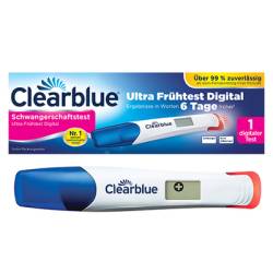 CLEARBLUE Schwangerschaftst.Ultra Fr�htest digital 1 St von WICK Pharma - Zweigniederlassung der Procter & Gamble GmbH