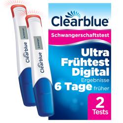 Clearblue Schwangerschaftstest ULTRA FRÜHTEST DIGITAL 2er von WICK Pharma - Zweigniederlassung der Procter & Gamble GmbH