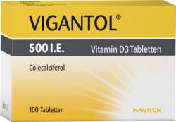 VIGANTOL 500 I.E. Vitamin D3 Tabletten 100 St von WICK Pharma - Zweigniederlassung der Procter & Gamble GmbH