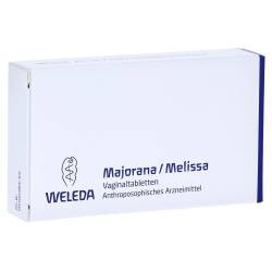 "MAJORANA/MELISSA Vaginaltabletten 10 Stück" von "Weleda AG"
