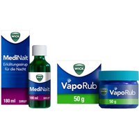 Wick MediNait ErkÃ¤ltungssirup fÃ¼r die Nacht 180ml + Wick VapoRub von Wick