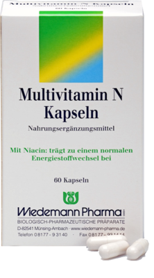 MULTIVITAMIN N Kapseln 32 g von Wiedemann Pharma GmbH